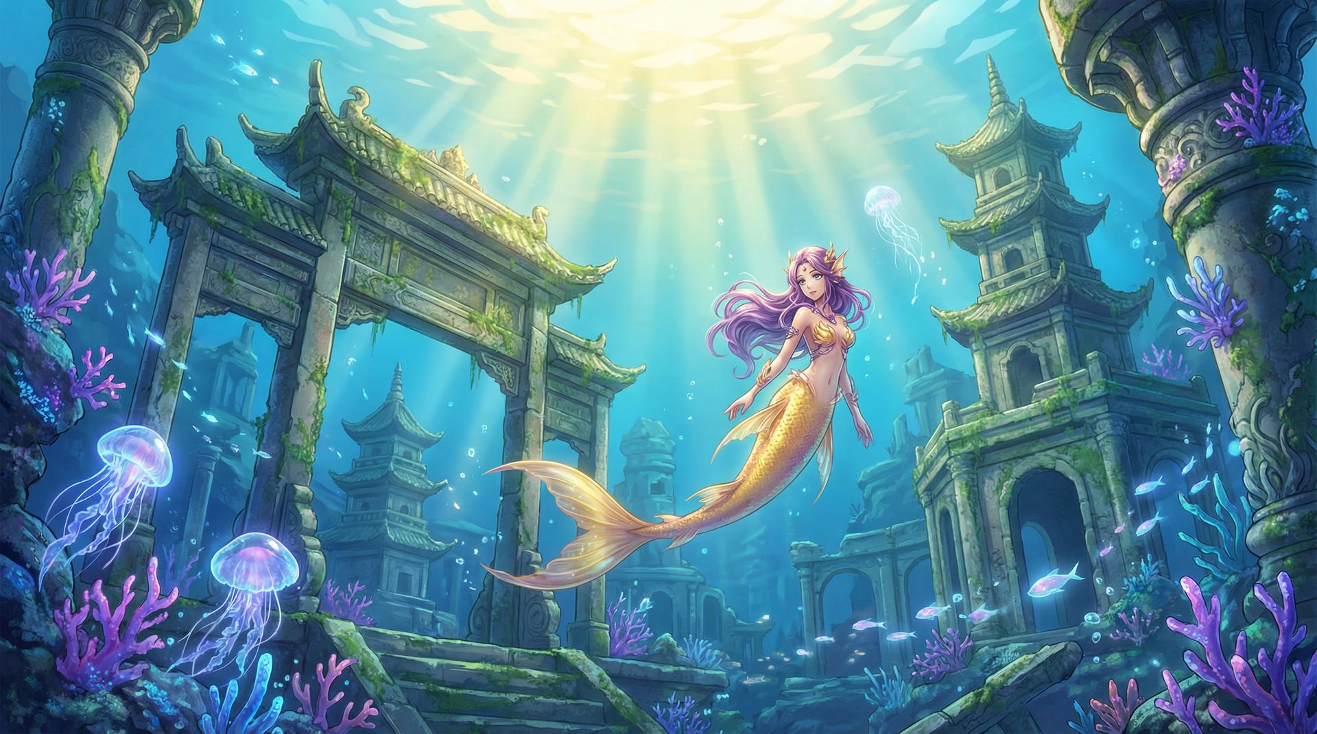 高清动漫传媒水下拍摄